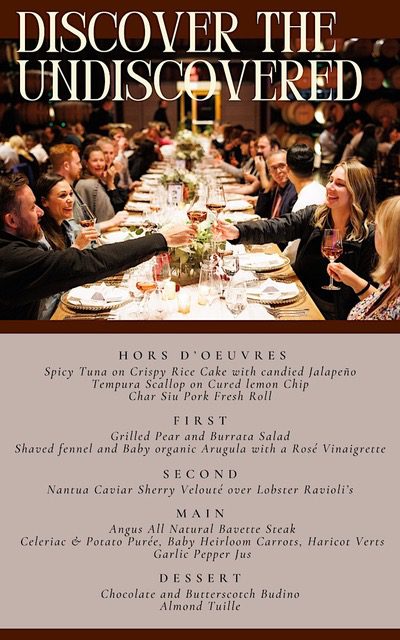 The Discover the Undiscovered Winemaker Dinner Fall Pick Up Party picture, Bella Luna Estate Winery
